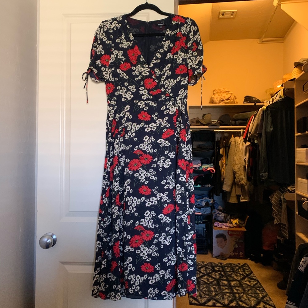 Floral Madewell midi dress